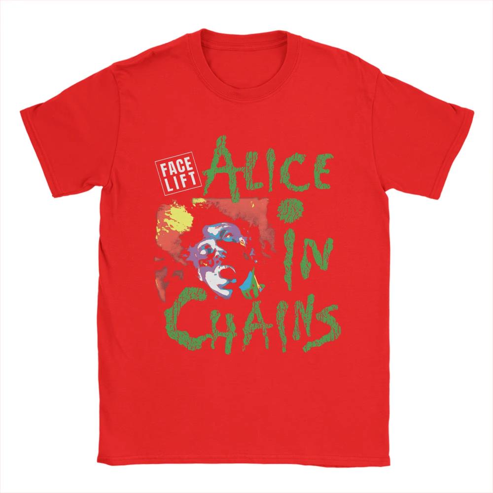 2026 New Hot Sale Alice In Chains Rock Band Tour 91 Apparel Men Women T Shirts Cotton Tee Printed Tops Oversized Unisex Tshirt