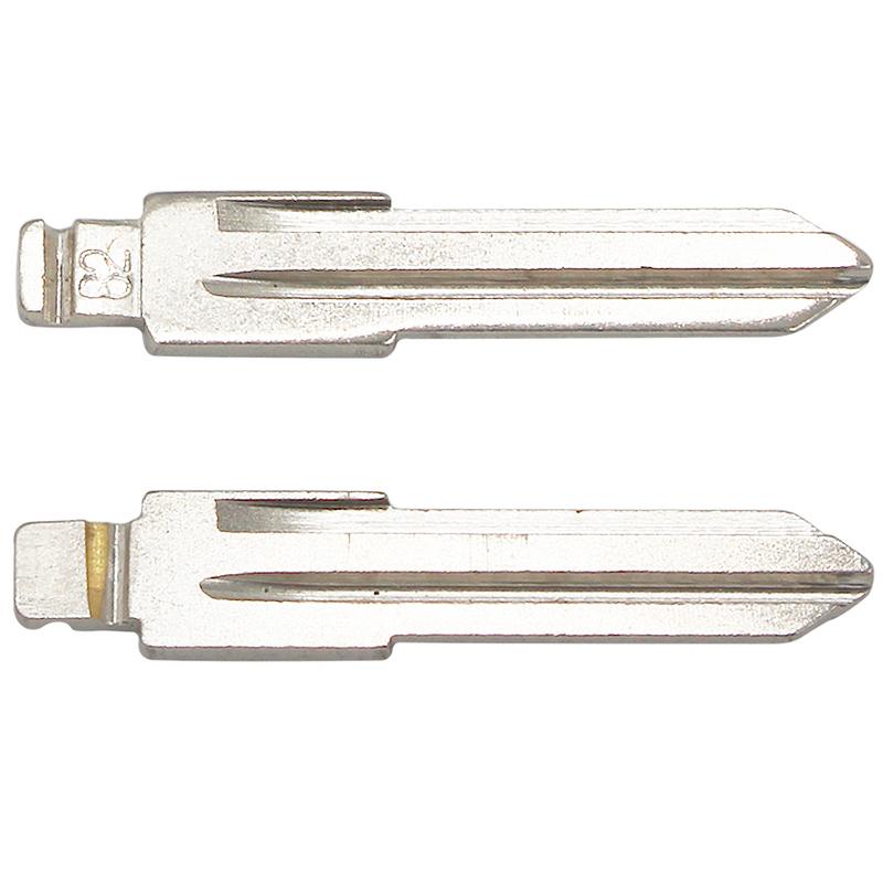 10PCS/lot Universal Flip Remote Key Blade 82# Car Key Blank For Vauxhall Opel With Left Groove NO. 82 HU46 Fly Key