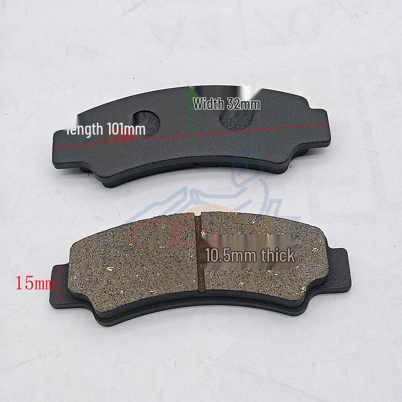 Front and Rear Brake Pads for ATV CFORCE 400/450/500 and Dayang Electric Four-Wheelers