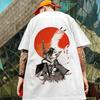 New Men's T-Shirt 3d Samurai Cat Short Sleeve T-Shirt 2024 Summer Quick Drying Casual Tees Tops Casual Oversized T-Shirt For Men