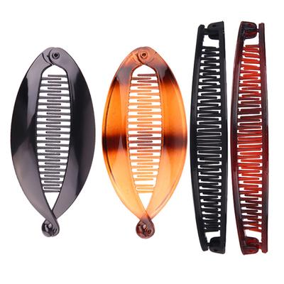 1Set Fish Shape Hair Claw Clips Banana Barrettes Hairpins Hair Jewelry For Women