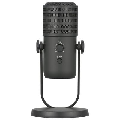 OHM AudioComm USB Condenser Microphone Studio Recording Game Video Vocal Pickup Modes
