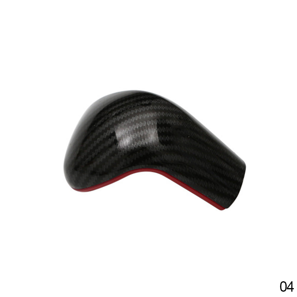 Car Interior Gear Shift Gear Head Cover Dual Color Gear Head Pasted Trim For Toyota Corolla 2019 2020 2021 Accessories