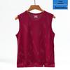 Ice Silk Mesh Men's Sleeveless T-Shirt: Summer Fitness Sweatshirt