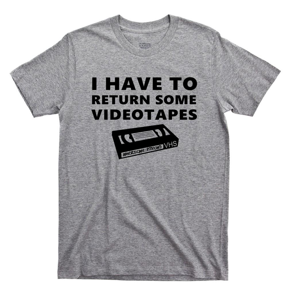 American Psycho Koszulka Patrick Bateman Christian Bale Filmy DVD Blu Ray T-shirt