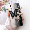 For Oppo A58 4G 5G CPH2577 A58x / Oppo A78 5G 4G CPH2483 Phone Case Bow Pattern Colorful Butterfly Flower Soft Silicone Casing