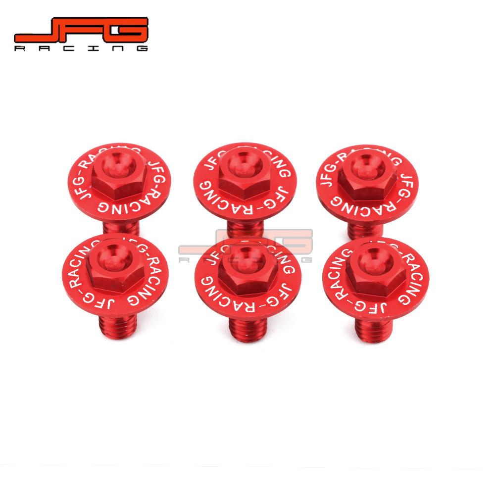 CR125R/CR250R/CRF250R/CRF450R Offroad Motorfiets Spatbord Schroevenset