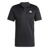 Climacool Soft Comfortable Breathable Short Sleeve Polo Shirt Men Tops Black JH3395
