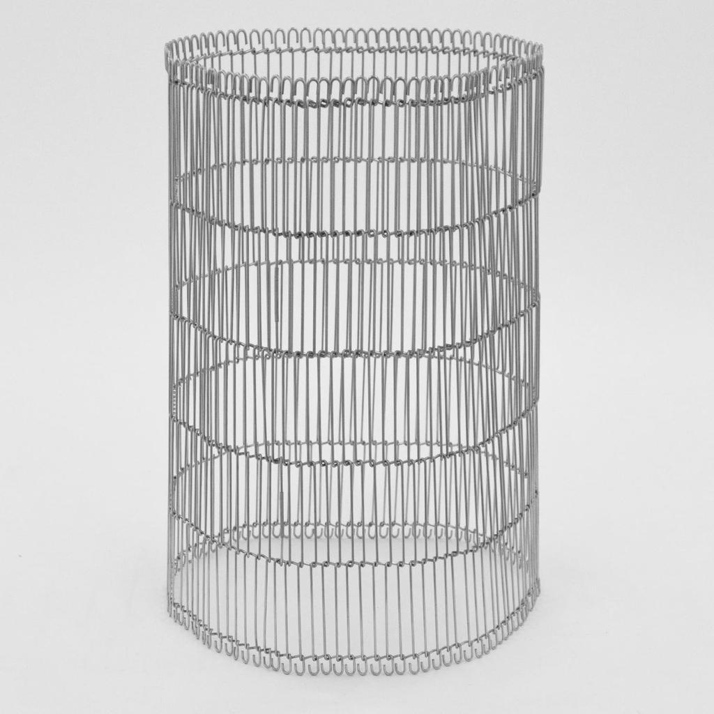 FUNKS Sauna Stone Guard, 36cm, Stainless Steel, for Saunas, 25kg-35kg Sauna Stones, Loyly, and Chimney Use (36cm Height)