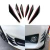 4S Universelle Frontstoßstangenlippe Dekoration Diffusor Splitter Finnen Karoseriespoiler Canards Schürze Kinn Auto Tuning Canard Dekor