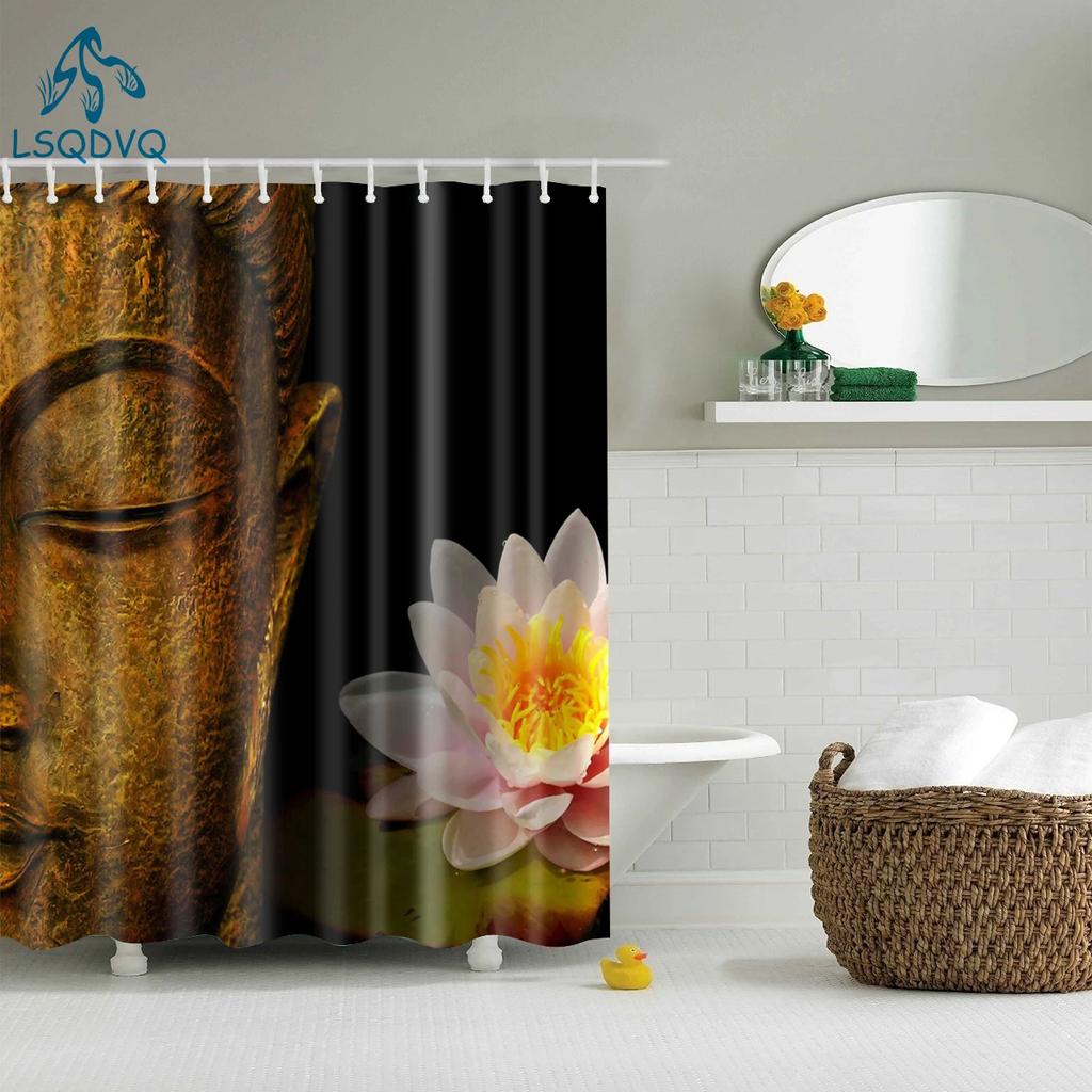 3D Cartoon Character Shower Curtains Bathroom Curtain Waterproof Shower Curtain Home Decor Bath Curtain with 12 Hooks
