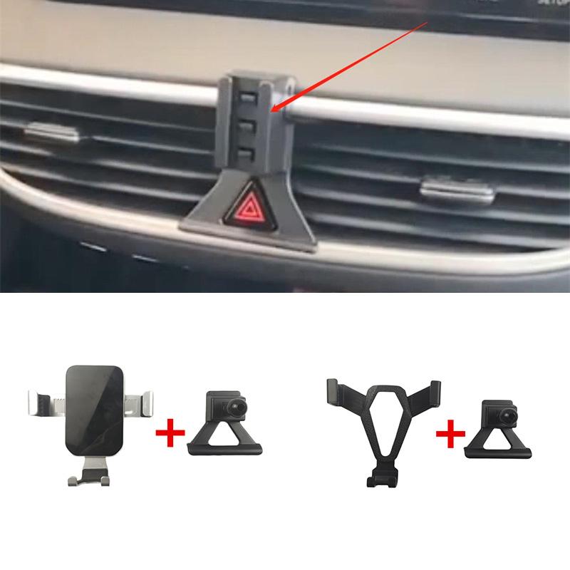 1 Set Kunststof Materiaal Voor 2019-2020 Hyundai Tucson MK4 Gravity Linkage Speciale Auto Telefoonhouder Beugel Stand Mobiel