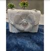 Women Purse Designer Party Bag Silver Rhinestone Wedding Clutch Evening Bag Luxury Bridal Gift for Her Birthday Gift for Wife Bridesmaid