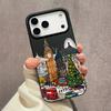 Ins Cartoon Christmas Style Phone Case For iPhone 17 16 Pro Max 15 14 13 12 11 Pro Max 16 Plus Streetscape Phone Covers