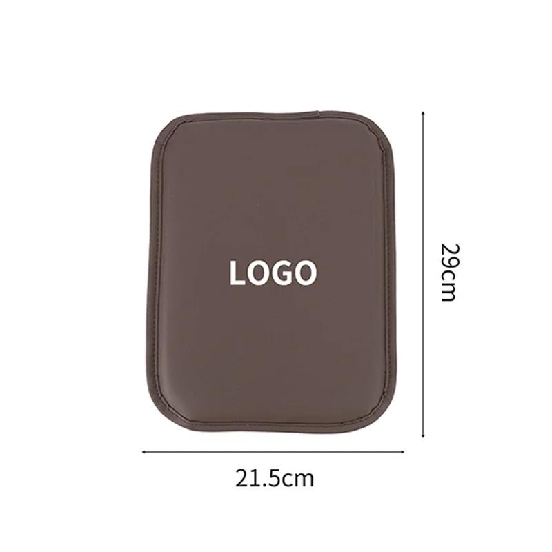 Leather Car Armrest Cushion Storage Box Cover Pad Mat For Kia Sportage Ceed Xceed Sports K5 Seltos 2019 2020 2022 2023 Accessory