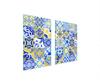 GLAS-SPRITZSCHUTZ FÜR DIE KÜCHE 65x52 MOSAIK