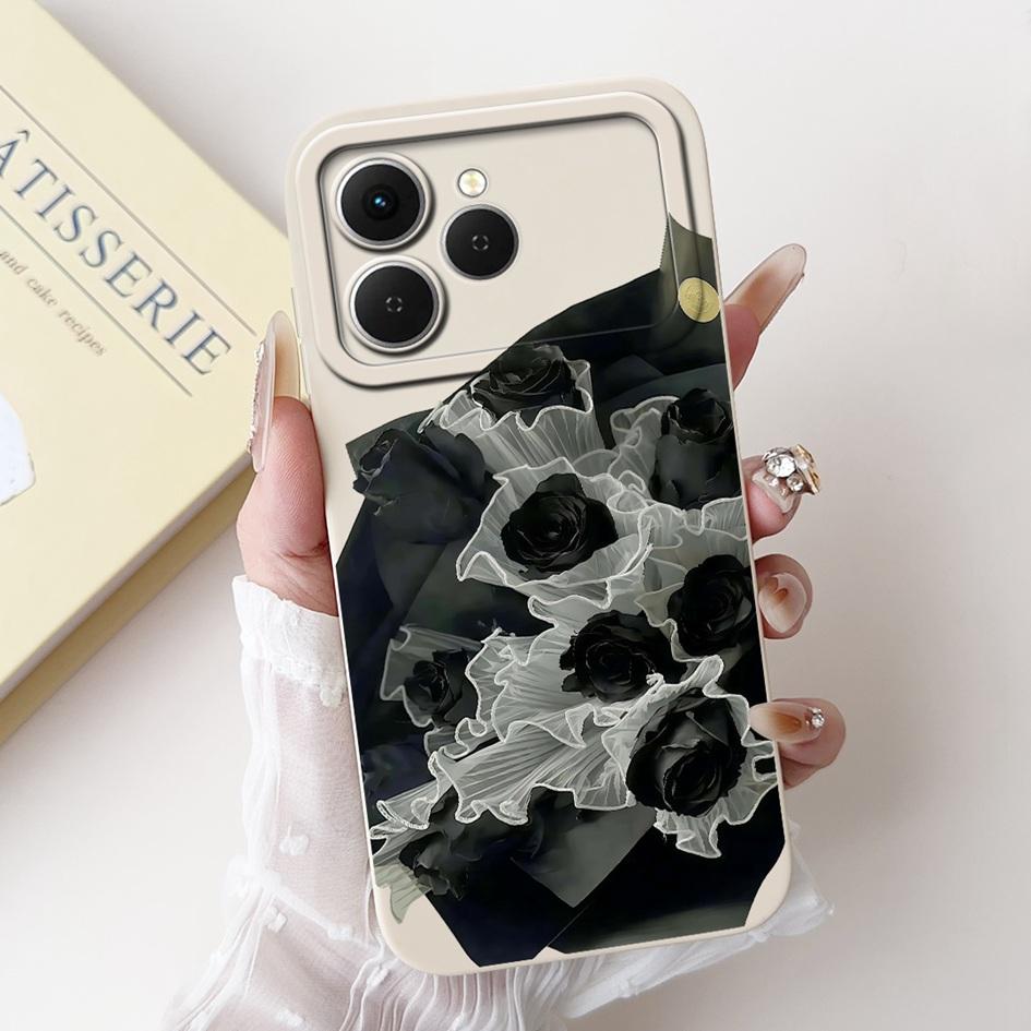 För Tecno Spark 40 Fodral Populär Tecknad Rymd Mjuk Silikon Kameraskydd Telefonfodral För Tecno Spark 40C Spark40 4G Hölje