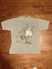 Vintage 2003 Mountain Lion T Shirt Mens XL Green Animal Nature Art Short Sleeve Unisex T-Shirt