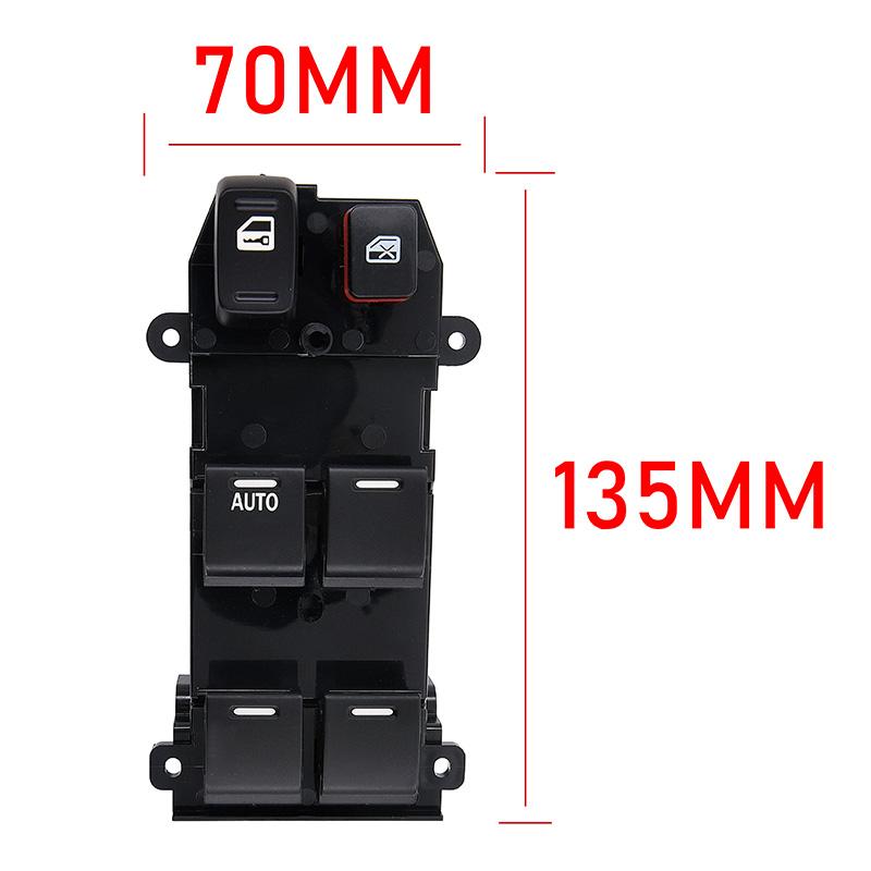 Power Window Master Switch Electric Control Switch for HONDA CR-V CRV  2007 2008 2009 2010 2011 35750-SWA-K01 35750SWAK01