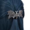 Gothic Style Bat Spring Clip Hollow Pattern Hair Accessories Halloween Hair Clip  Birthday Gift