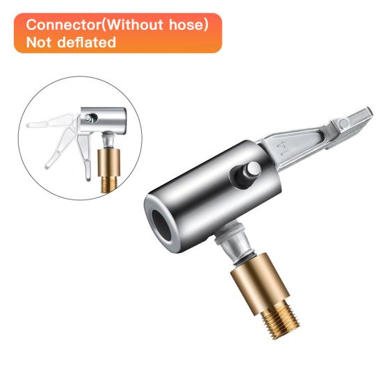 Tire Inflatable Hose Flexible Leak-proof Rubber Car Tyre Air Connection Locking Air Chuck Bike Accessories
