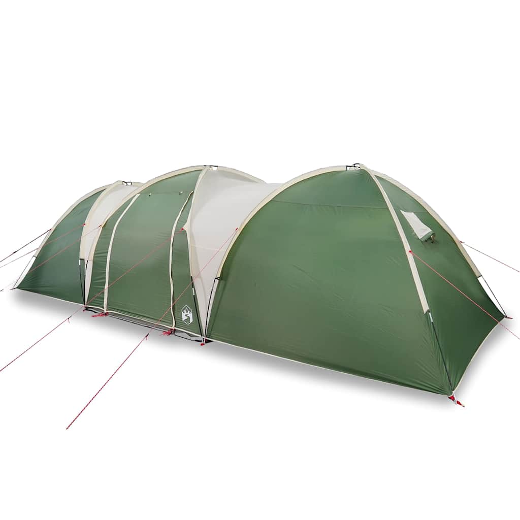 Vidaxl Family Tent, 8-Person, Dome, Green, Waterproof