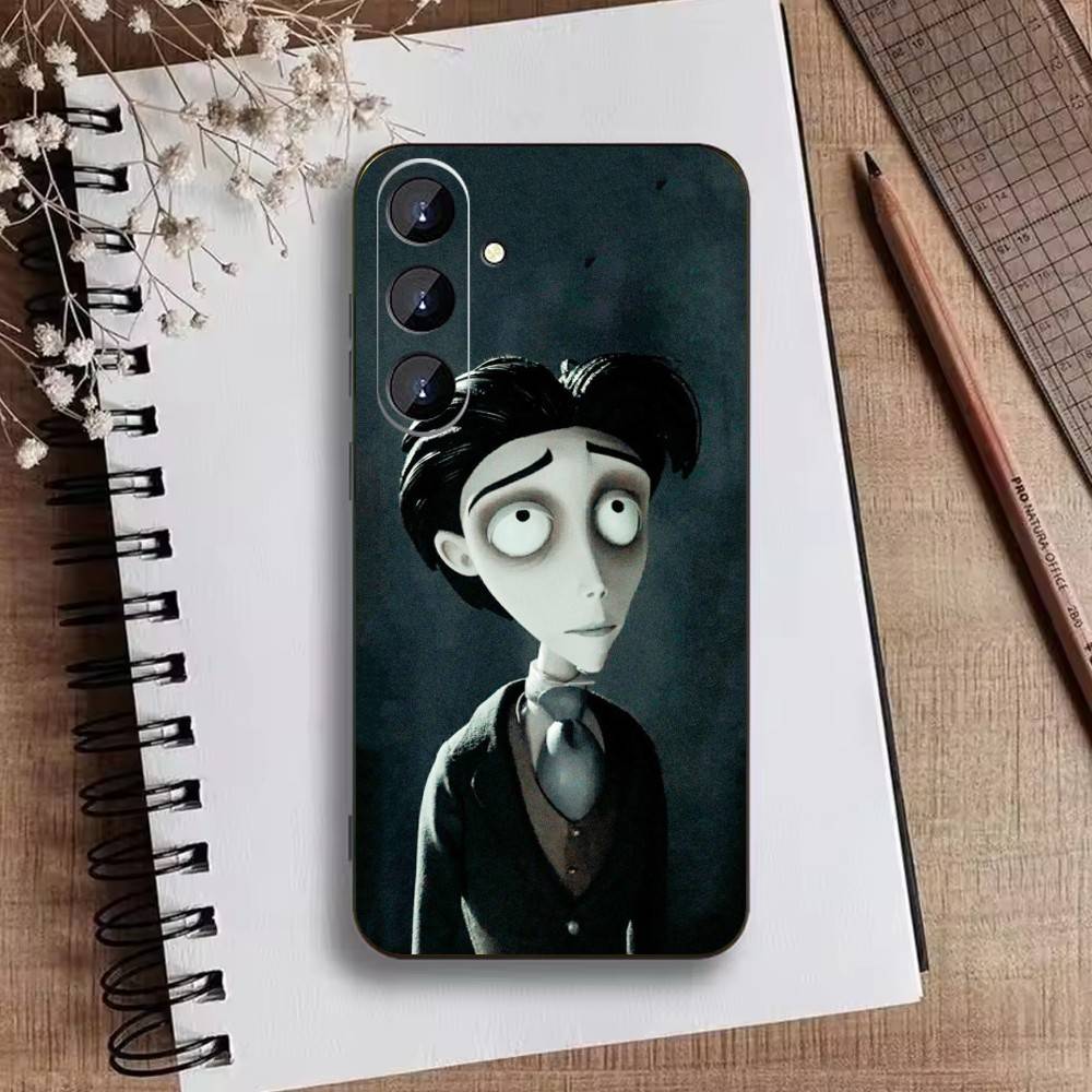 O-Corpse Bride Phone Case For Samsung Galaxy A73,A72,A71,A70,A52,A51 Others Soft Black Cover
