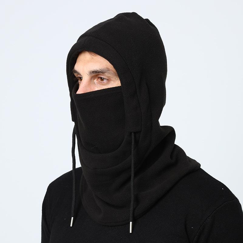 Winter Thermal Fleece Hat Hooded Outdoor Windproof Ski Mask for Outdoor Cycling In Cold Weather Neck Warm Windproof Hat