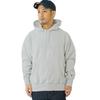 Champion S101 Reverse Weave Pullover Hooded Sweatshirt Single Color Blue Tag Ox Gray L