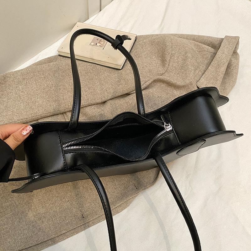 Driedimensionale Teckel Schoudertas PU Leer Retro Handtas Design Okseltas Voor Vrouwen Trend Pendeltas KTY