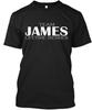 Camiseta TEAM JAMES Fabricada en EE. UU. Tallas de la S a la 5XL