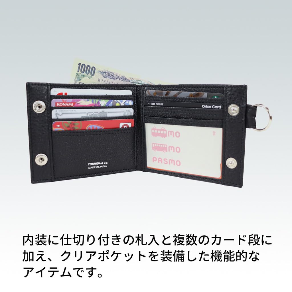 CALM WALLET Bifold Wallet [Porter] 041-03123 Schwarz/10