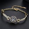 JMXD-European and American Round Zircon Women's Bracelet, Versatile Temperament, Bracelet