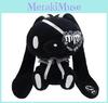 Peluche Gloomy Bunny Patch Oeil Gothique Porte-Clés Avec Coton PP Doux Pour Collectionneurs