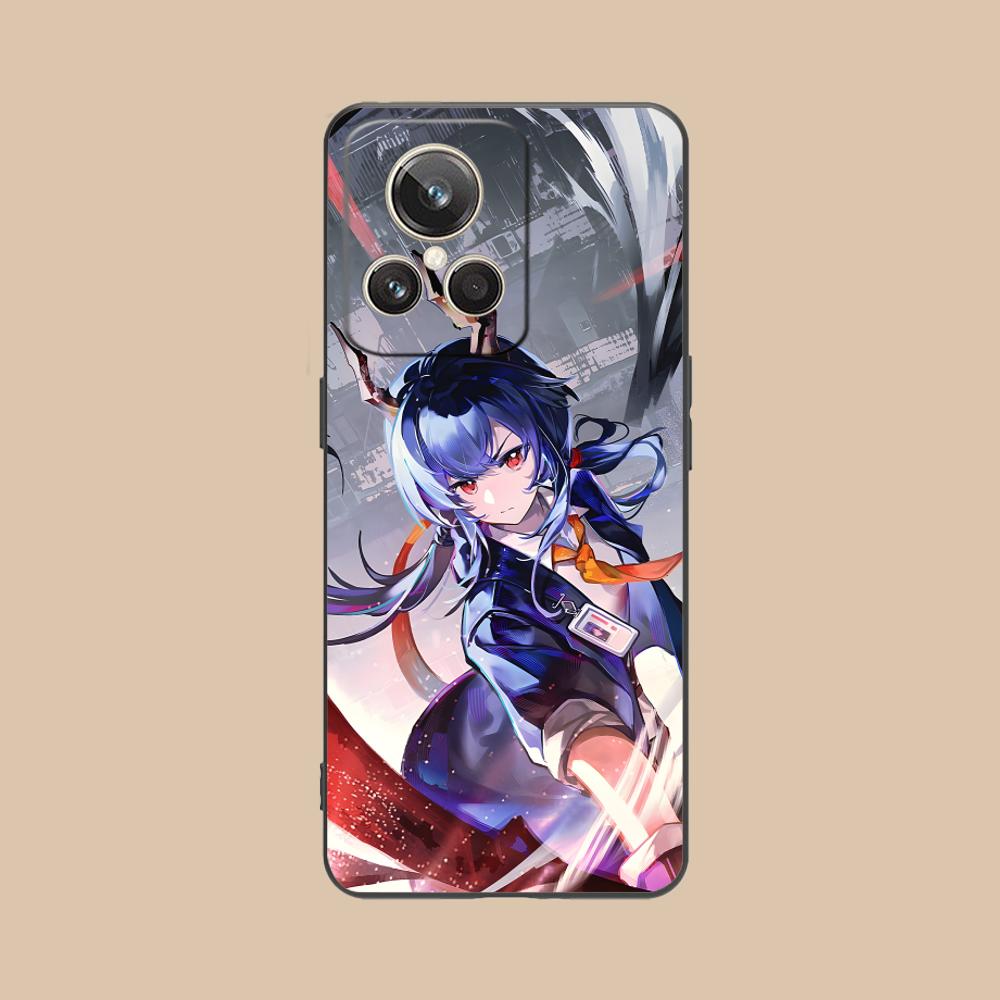 Arknights Chen Matte TPU Mobile Phone Case for Realme 15 14 13 12 11 10 9 Pro Plus T i Lite 5G Colorful Printing Cover