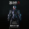 Sheik Mainland 3min-A 1/18 Xenostrike Sci-Fi Action Figure High Articulation Soldier Model Toys DIY Assembly Kit Desk Decoration