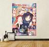 TTouhou Project Kaguya HHouraisan Anime Tapestry Wall Hanging for Bedroom Dorm Manga Fan Collection Home Decor