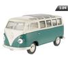Modell 1:24, 1962 VW Klassikbus, grün-cremefarben