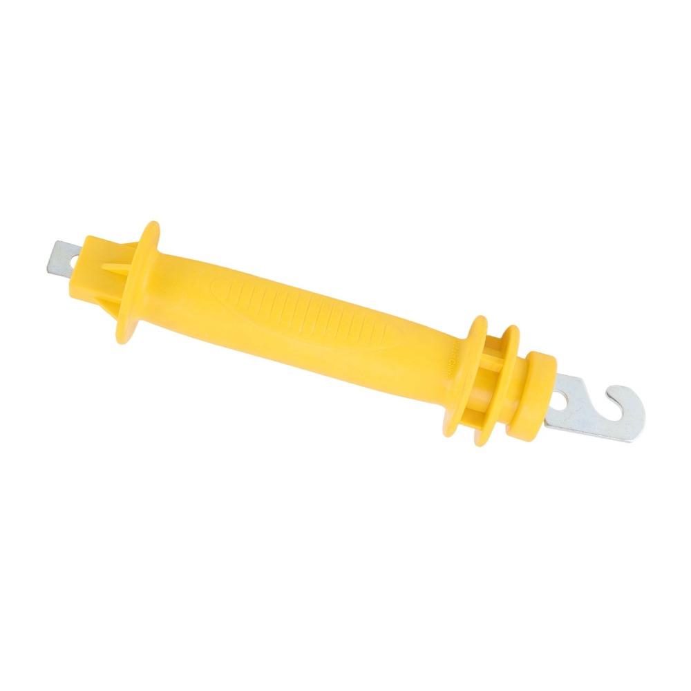 Yellow Electric Fence Gate Handle PE Insulated Fence Grip Electric Fence Gate