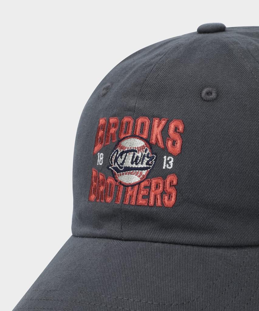 BROOKS BROTHERS Bb X Kt Wiz Ball Cap (Charcoal) (Bbacmbf532)