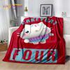 Süße Gabbys Puppenhaus-Cartoon-Decke, weiche Überwurfdecke für Zuhause, Schlafzimmer, Bett, Sofa, Picknick, Reisen, Büro, Ruhebezug, Decke, Geschenk