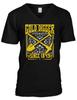 Gold Digger Since 1849 Funny Humor Nerd Geek Gold Rush Joke V Neck Unisex T-shirt