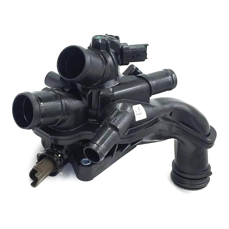 Engine Coolant Thermostat Housing for 207 208 308 9808647080 Replacement Thermostat Housing Assembly Auto Part