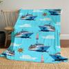 Cruise Ship Nautical Outdoor Flannel Blankets, Outdoor Travel, Home Blankets, Fan Gifts,Suitable for All Seasons, Christmas Gifts. R1127014