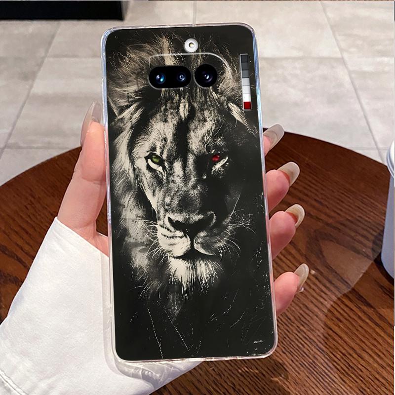 For Nothing Phone 4a 5G Case Clear Luxury Cute Love Rabbit Funny Pattern TPU Soft Silicone Back Cover For Nothing 4A 4 A Casing
