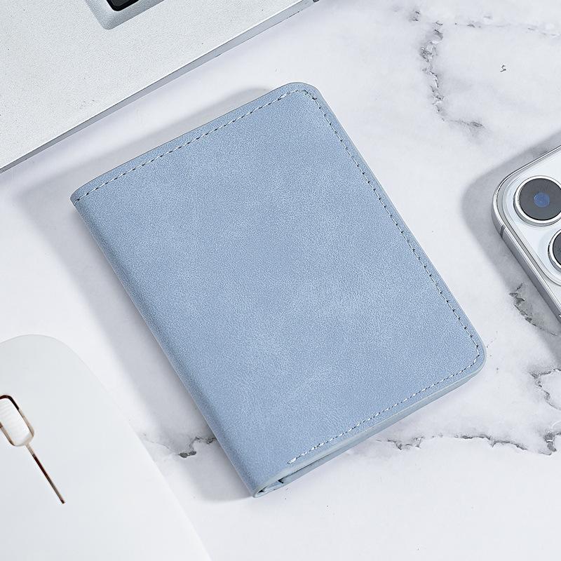 Men’s Ultra-slim Card Wallet,multi-slot ID & Driver License Case with Anti-demagnetization Protection, Ideal for Daily Commuting
