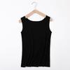 Women's Soft Seamless Ribbed Racer Back Stretch Tank Top For Yoga And Layering