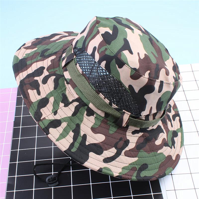 Outdoor Camouflage Wide Brim Fishing Sun Hat