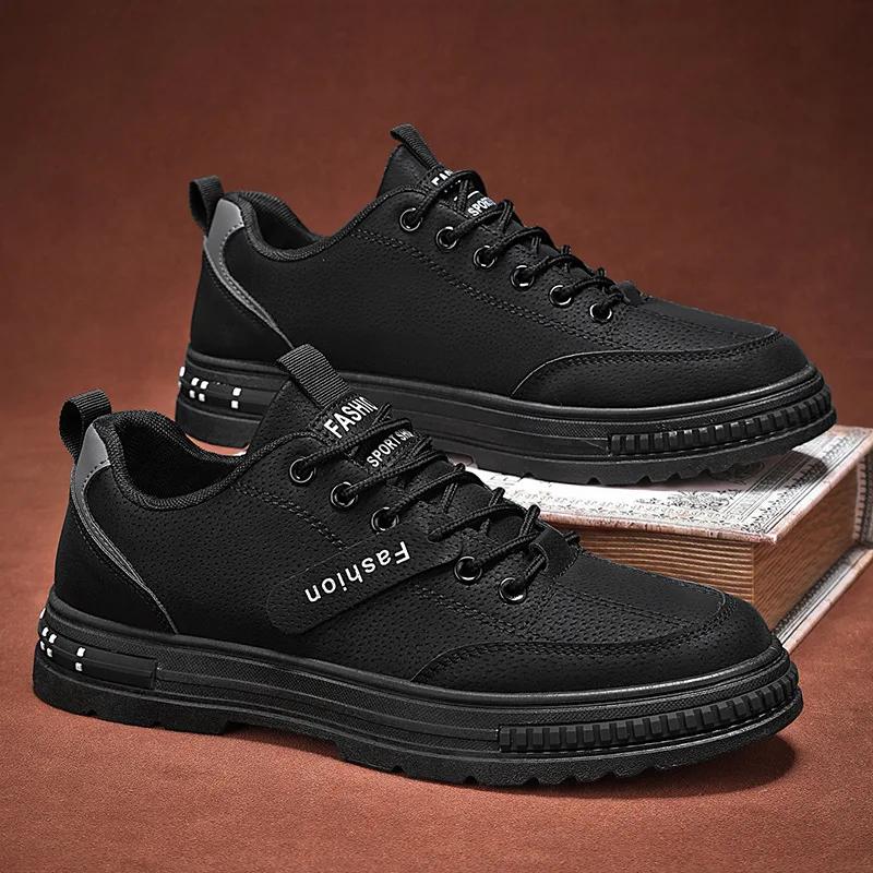 Herenschoenen Zomer Nieuwe Casual Sneakers Comfortabel Slijtvast Platte Schoenen Student Ademend Alles-match Zachte Zool Sportschoenen