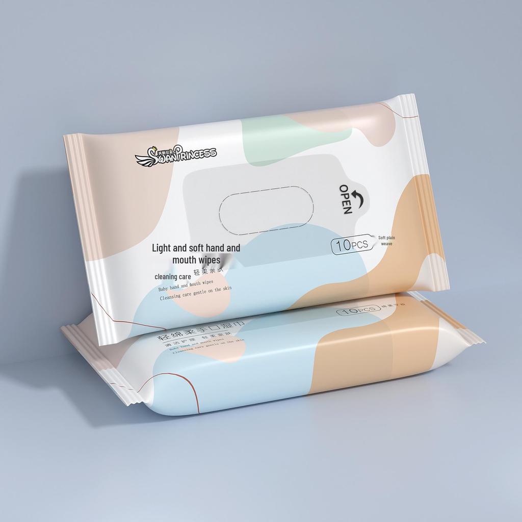 Large Pack Baby Wipes for Newborns - Hand & Mouth, Portable Children's Wet Wipes